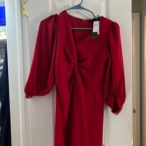 New with tags Banana Republic red dress